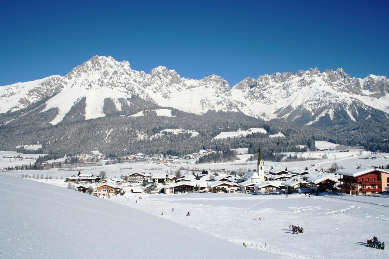 Pension Und Appartements Hartkaiser Ellmau Exteriér fotografie